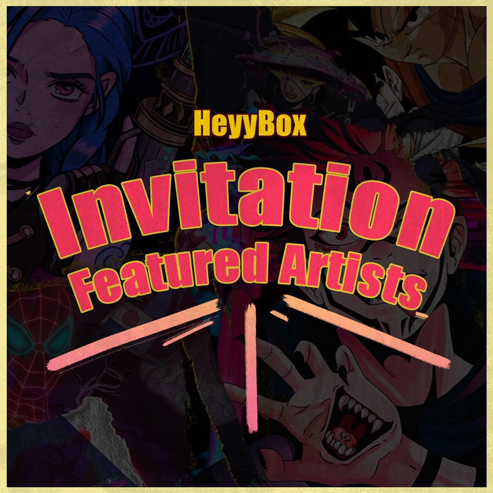 HeyyBox Artists Invitation, HeyyBox Artist, anime phone case, led phone case, anime lovers, meme lover, meme arts
