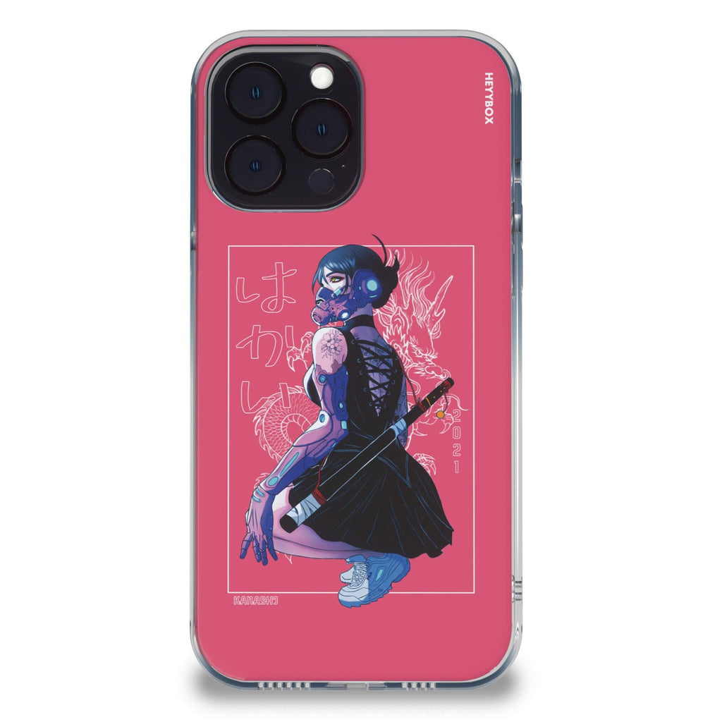 Bionic Girl Colorido RGB Case for iPhone - HeyyBox - Artist - Kanashi_Hito - RGB Phone Cases