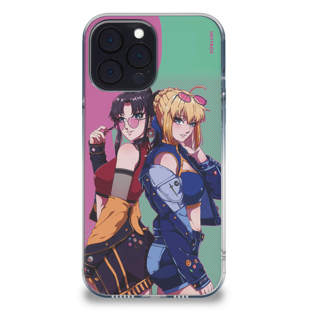 FATE Led Case for iPhone - HeyyBox - Artist - Maximdraws - Mobile Phone Cases