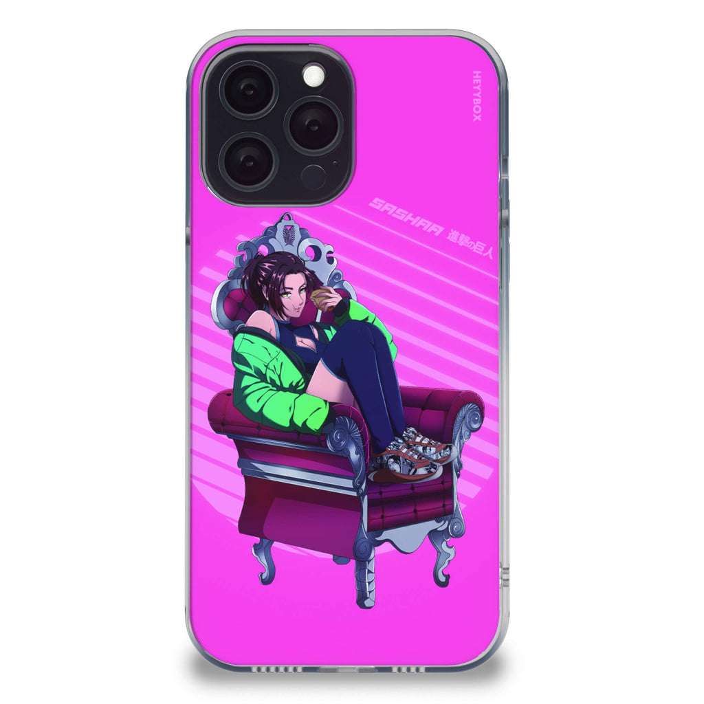 Sashaa Led Case for iPhone - HeyyBox - Artist - Maximdraws - Mobile Phone Cases