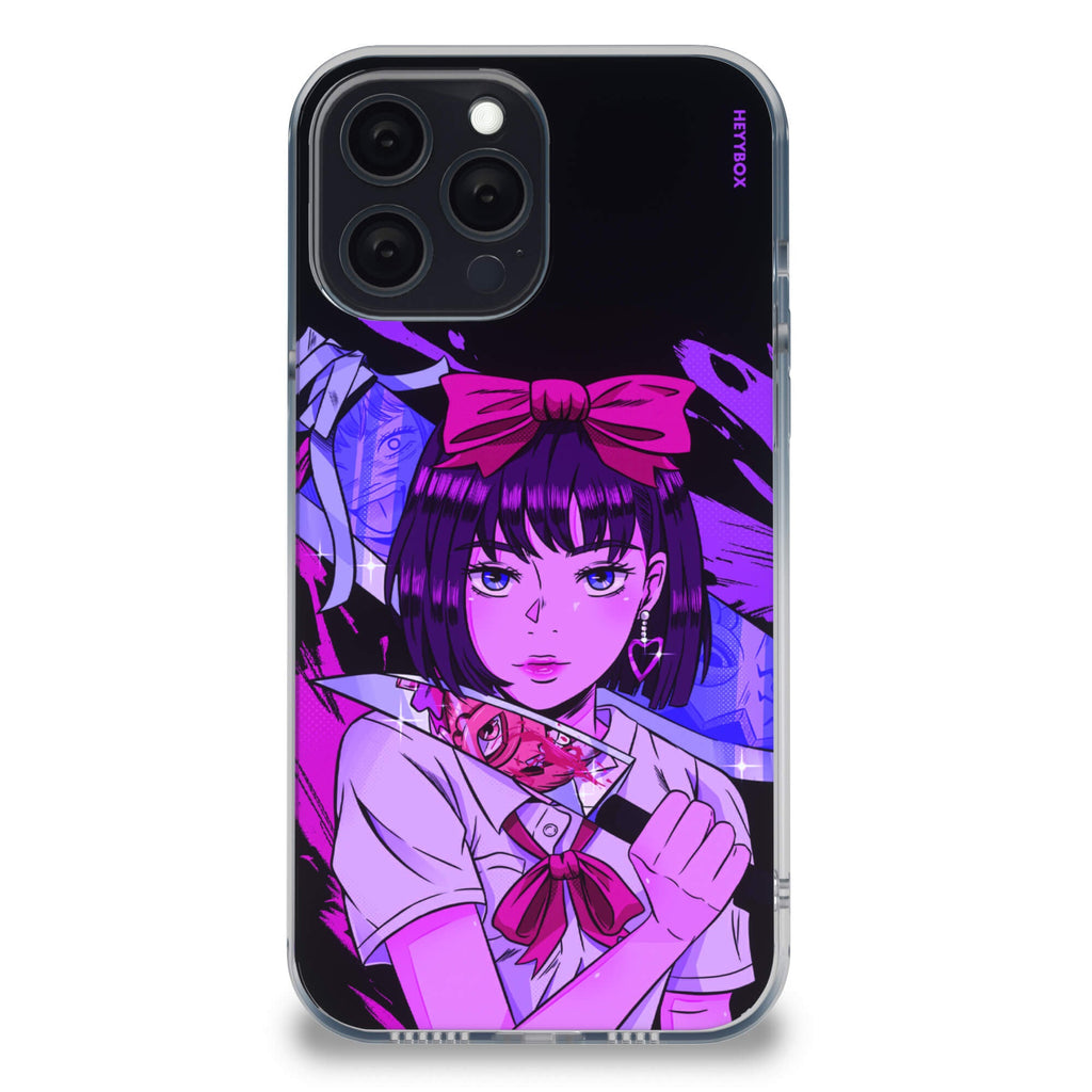 NAOKO PUMPKIN NIGHT Led Case for iPhone - HeyyBox - Artist - Bclarissart - Mobile Phone Cases