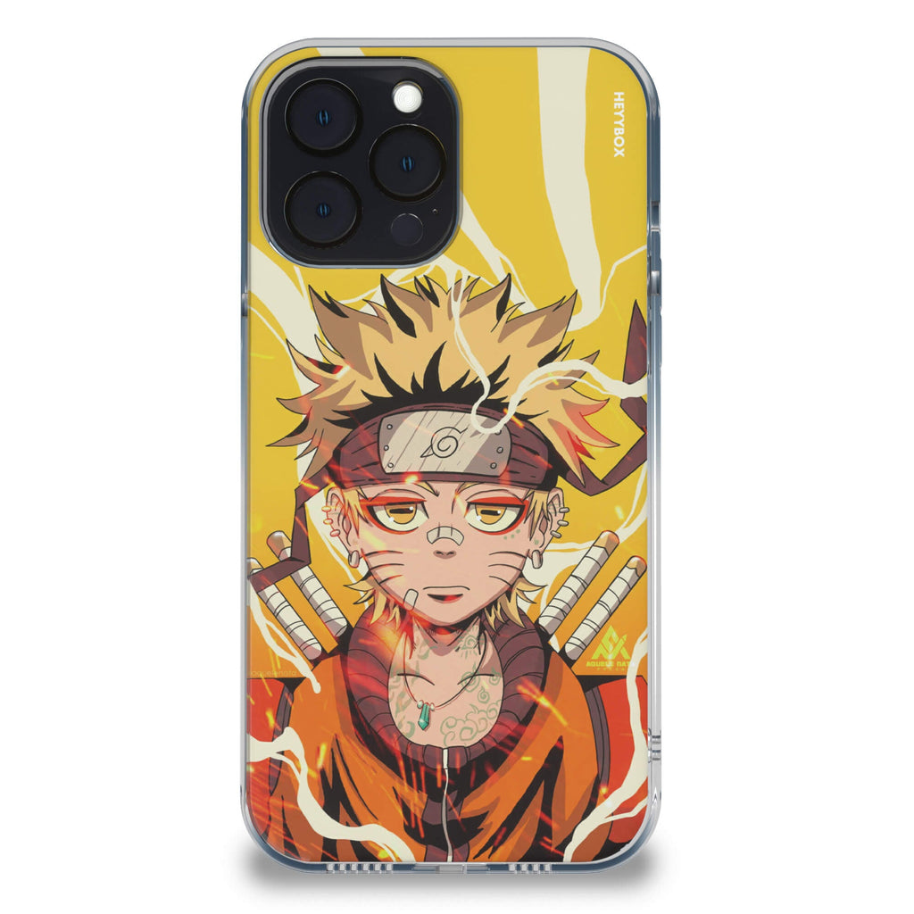 Uzumaki Naruto RGB Case for iPhone - HeyyBox - Artist - AqueleNata - Mobile Phone Cases