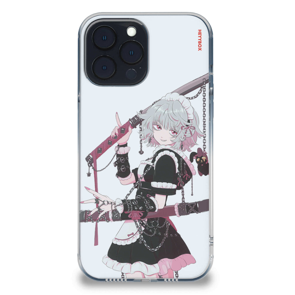 Maid Warrior RGB Case for iPhone - HeyyBox - Artist - Bonne_Syu - Mobile Phone Cases