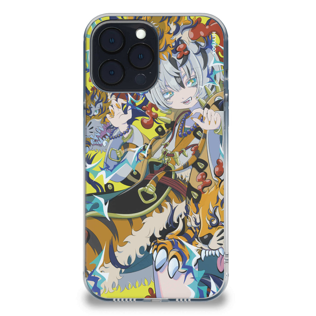 Tiger Queen RGB Case for iPhone - HeyyBox - Artist - Bonne_Syu - Mobile Phone Cases