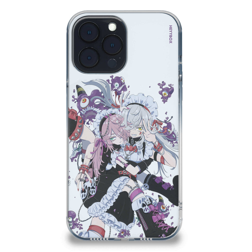 Twins RGB Case for iPhone - HeyyBox - Artist - Bonne_Syu - Mobile Phone Cases