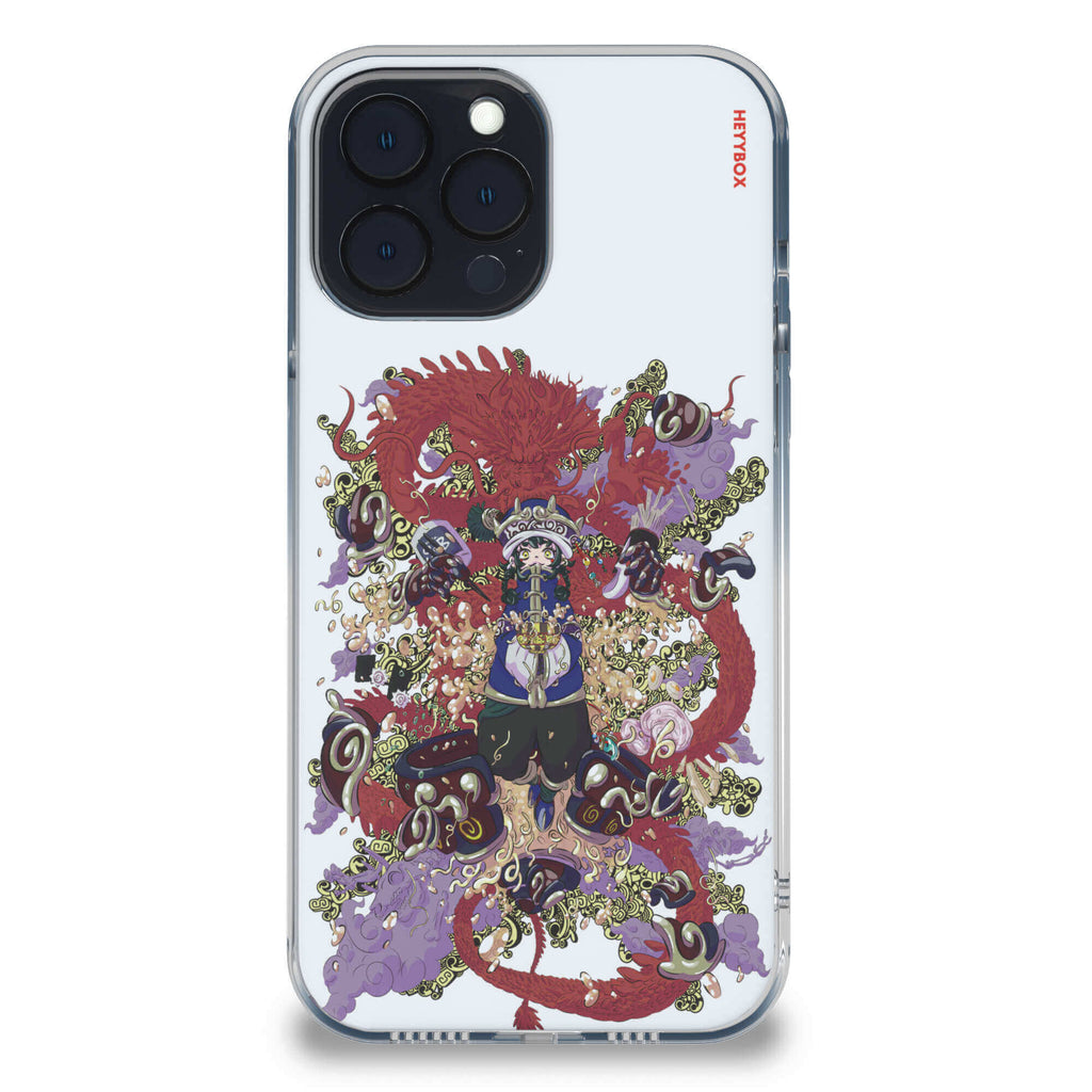 Dragon Guard RGB Case for iPhone - HeyyBox - Artist - Bonne_Syu - Mobile Phone Cases