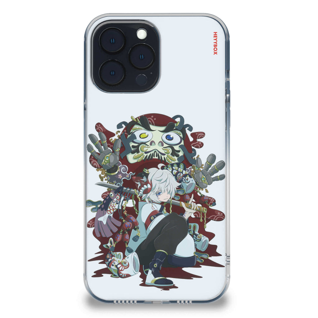 Lonely Warrior RGB Case for iPhone - HeyyBox - Artist - Bonne_Syu - Mobile Phone Cases