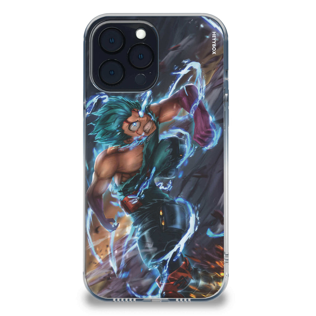Two Heroes Deku RGB Case for iPhone - HeyyBox - Artist - Eggys_Trash - Mobile Phone Cases