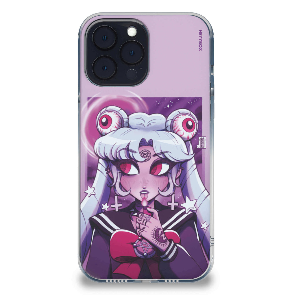 Sailor Blood Moon RGB Case for iPhone - HeyyBox - Artist - Trsgatos - Mobile Phone Cases