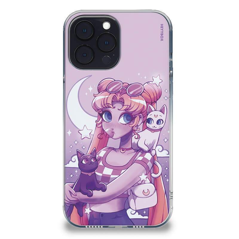 Sailor Moon Usagi RGB Case for iPhone - HeyyBox - Artist - Trsgatos - Mobile Phone Cases