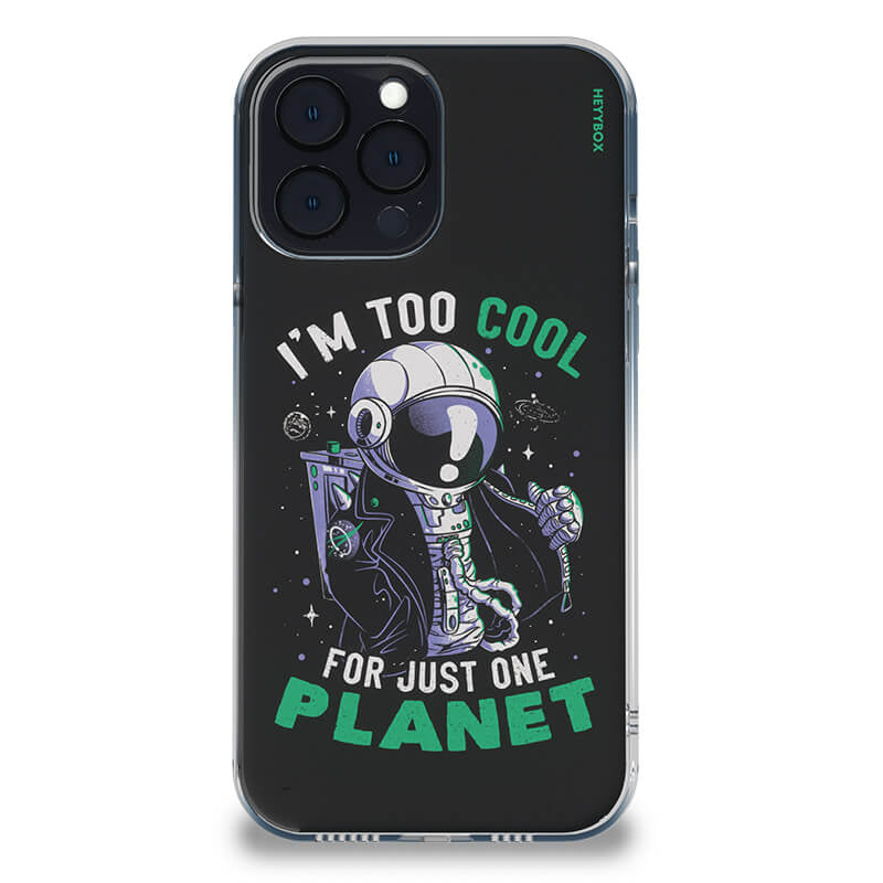 Too Cool For Just One Planet RGB Case for iPhone - HeyyBox - Artist - EduEly - Mobile Phone Cases