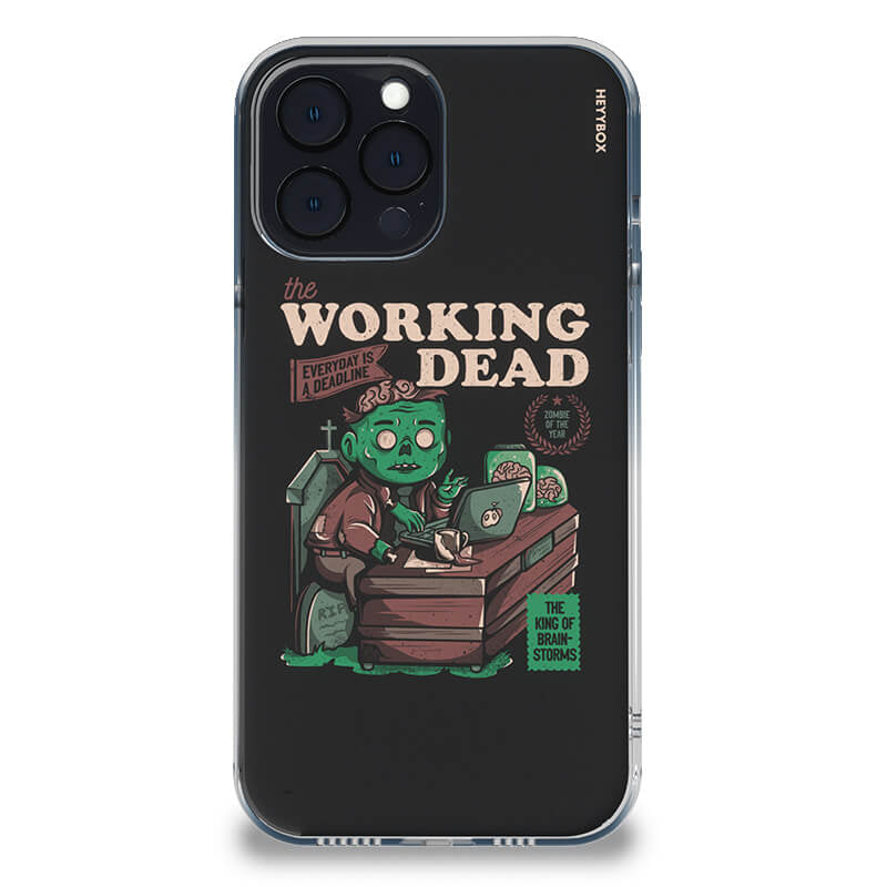 The Working Dead RGB Case for iPhone - HeyyBox - Artist - EduEly - Mobile Phone Cases