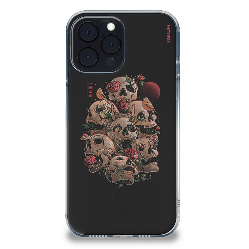 Life Grows Through Death RGB Case for iPhone - HeyyBox - Artist - EduEly - Mobile Phone Cases
