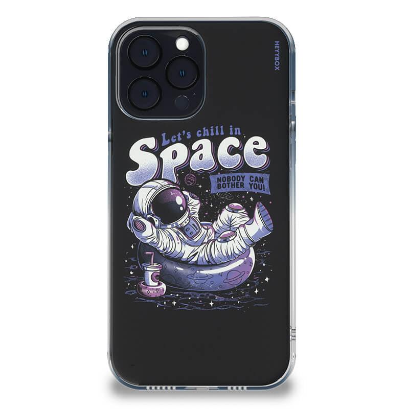 Chilling in Space RGB Case for iPhone - HeyyBox - Artist - EduEly - RGB Phone Cases