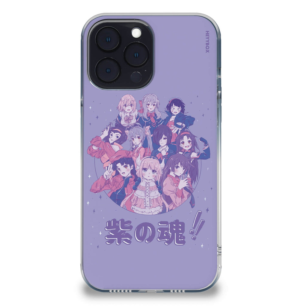 Purple Soul RGB Case for iPhone - HeyyBox - Artist - Jennummi - Mobile Phone Cases