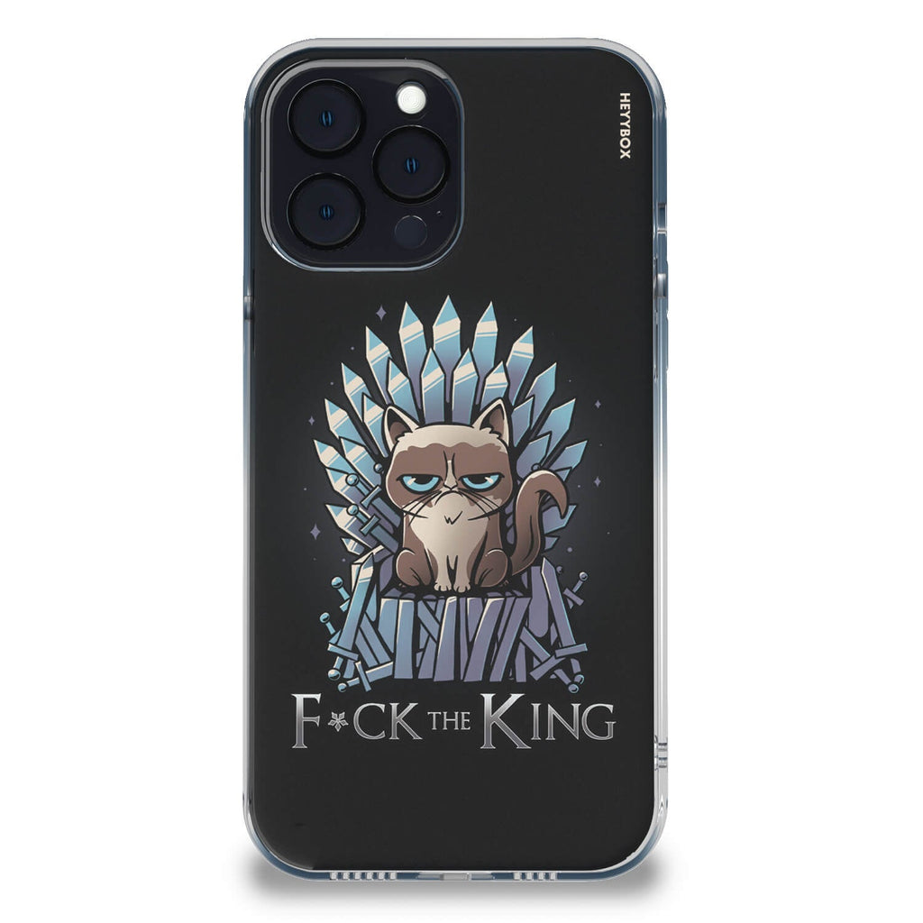 F_ck the King RGB Case for iPhone - HeyyBox - Artist - EduEly - Mobile Phone Cases