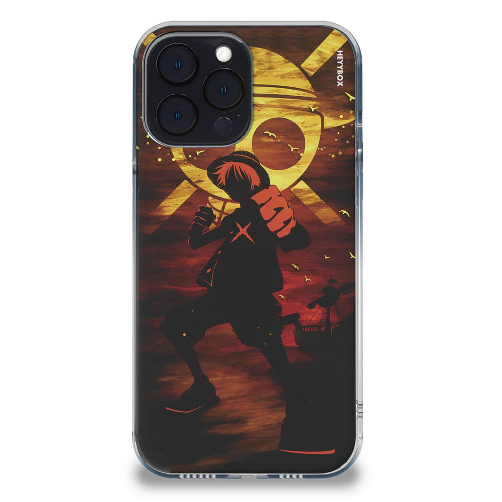 Luffy D. Monkey RGB Case for iPhone - HeyyBox - Artist - Occho Goo - Mobile Phone Cases