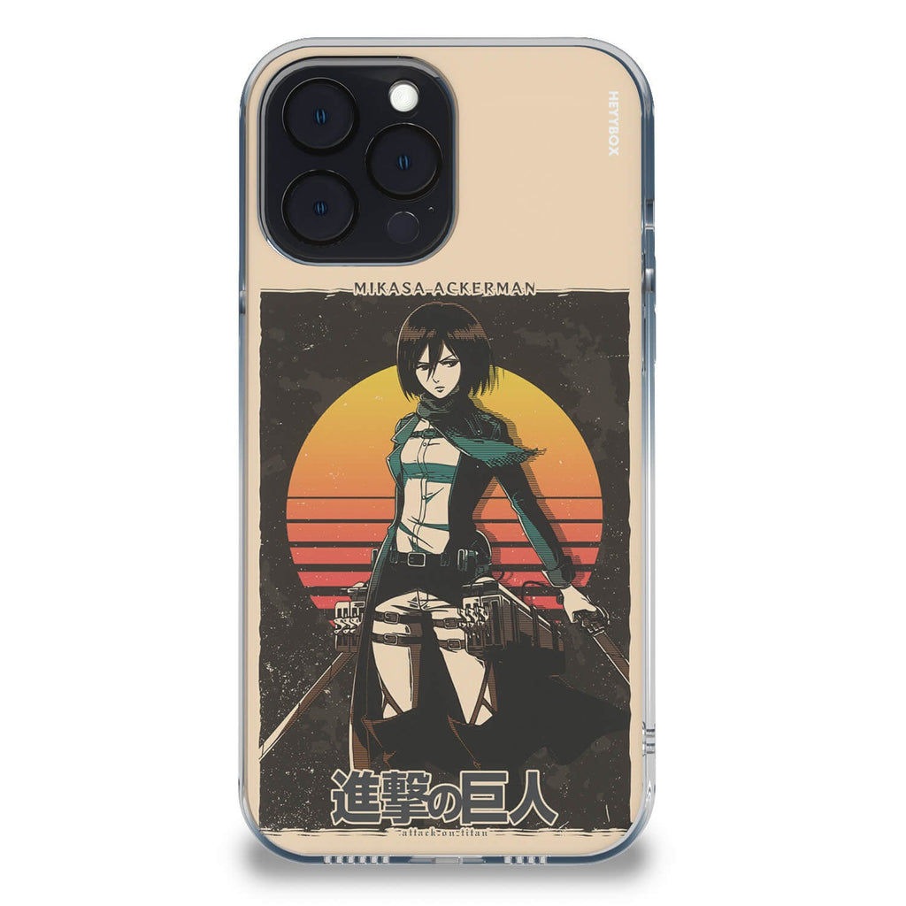 RETRO MIKASA RGB Case for iPhone - HeyyBox - Artist - Occho Goo - Mobile Phone Cases