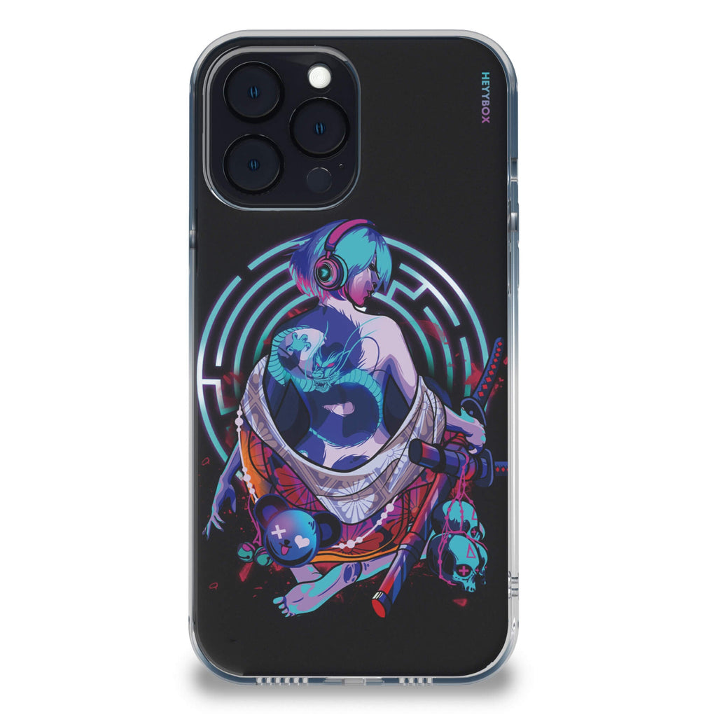 Dragona Final RGB Case for iPhone - HeyyBox - Artist - Heymoonly - Mobile Phone Cases