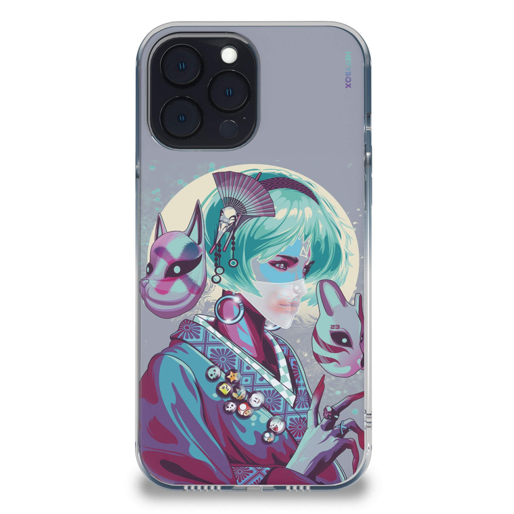 Witch Geisha RGB Case for iPhone - HeyyBox - Artist - Heymoonly - Mobile Phone Cases