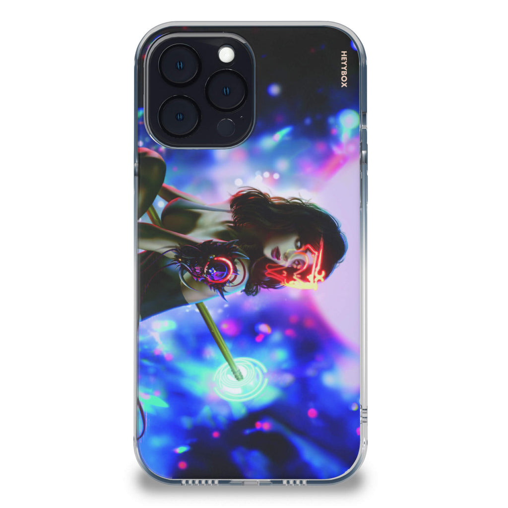 WoKongGirl 2 RGB Case for iPhone - HeyyBox - Artist - LightBox77 - Mobile Phone Cases