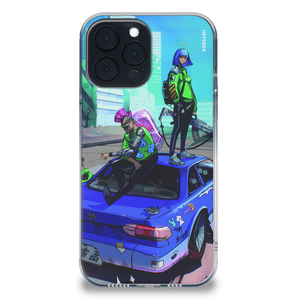 Brain Harvesters RGB Case for iPhone - HeyyBox - Artist - The_magnetic_cat - RGB Phone Cases