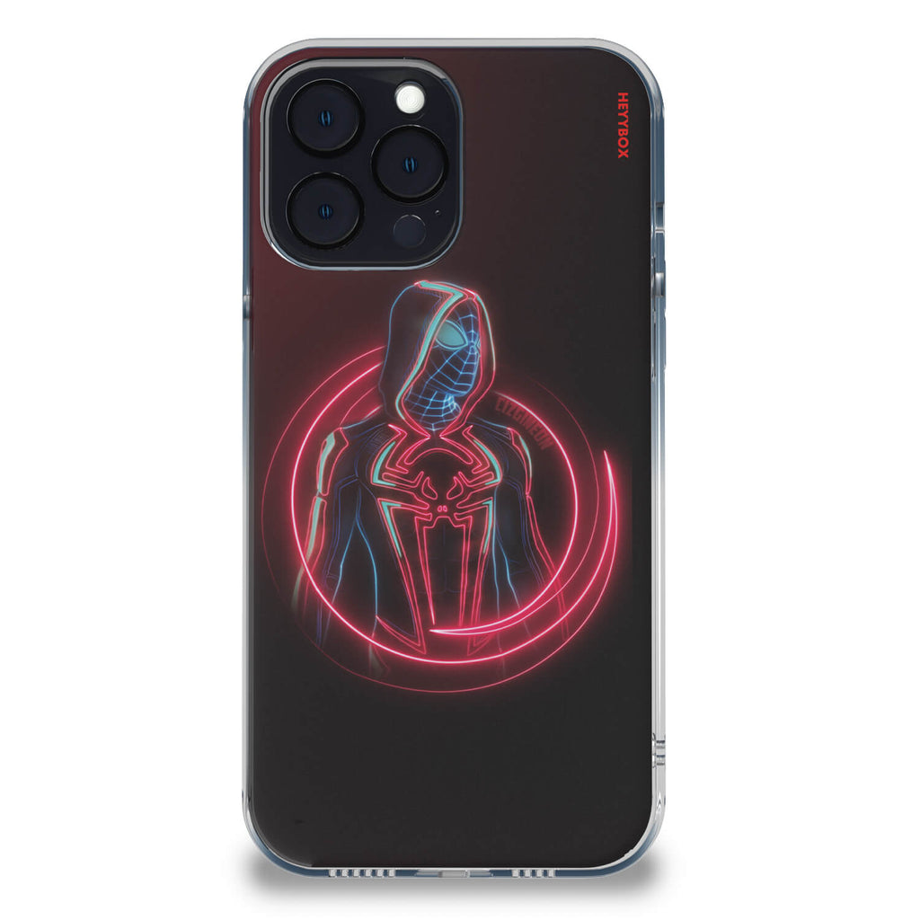 Miles morales 2099 RGB Case for iPhone - HeyyBox - Artist - Cizgineon - Mobile Phone Cases