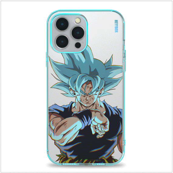 Anime LED Light-up Glass Cool Phone Case Cover for iPhone X 11 12 13 14 Pro  Max | eBay
