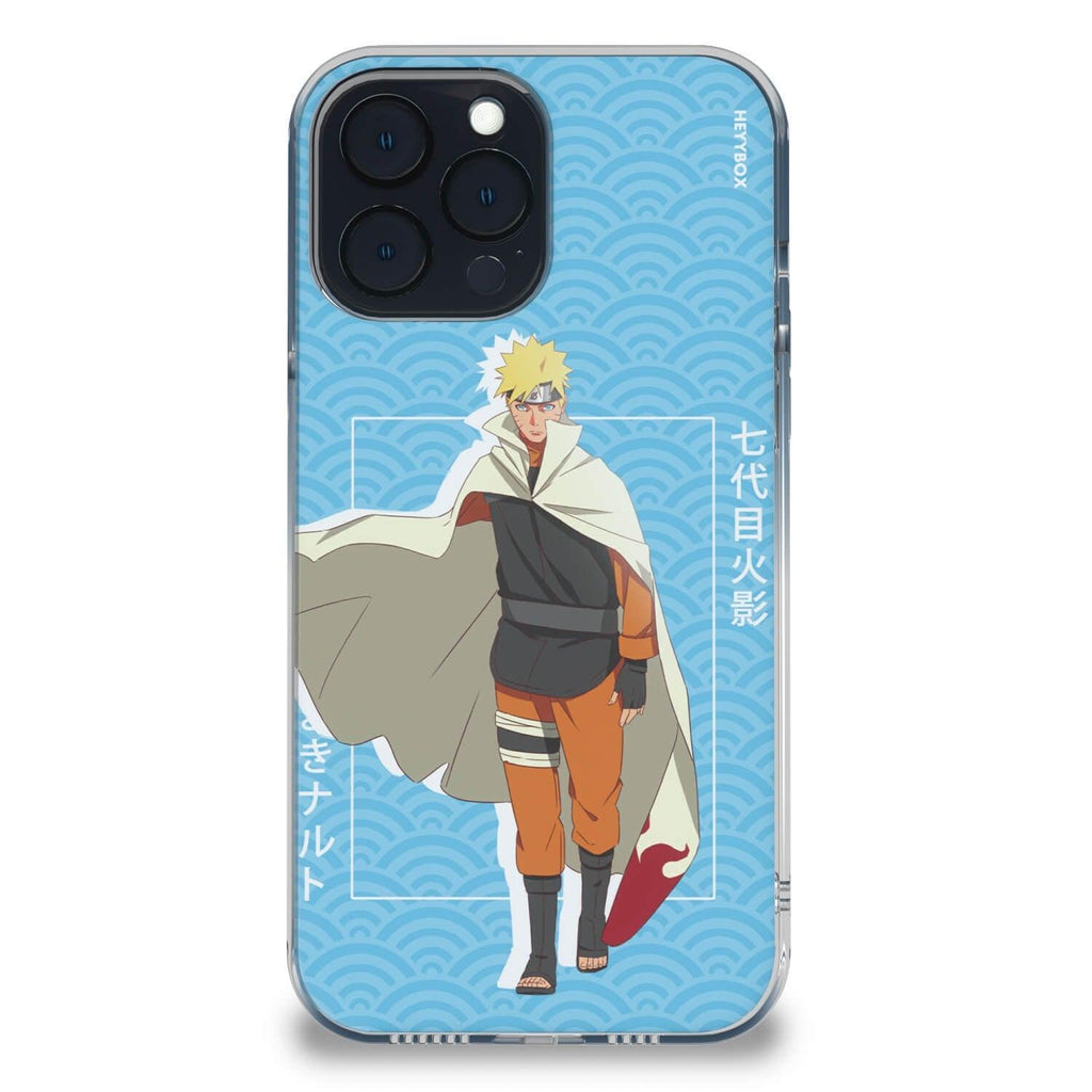 Custom Hokage Naruto RGB Case for iPhone - HeyyBox - Artist - Isra_Draws - RGB Phone Cases