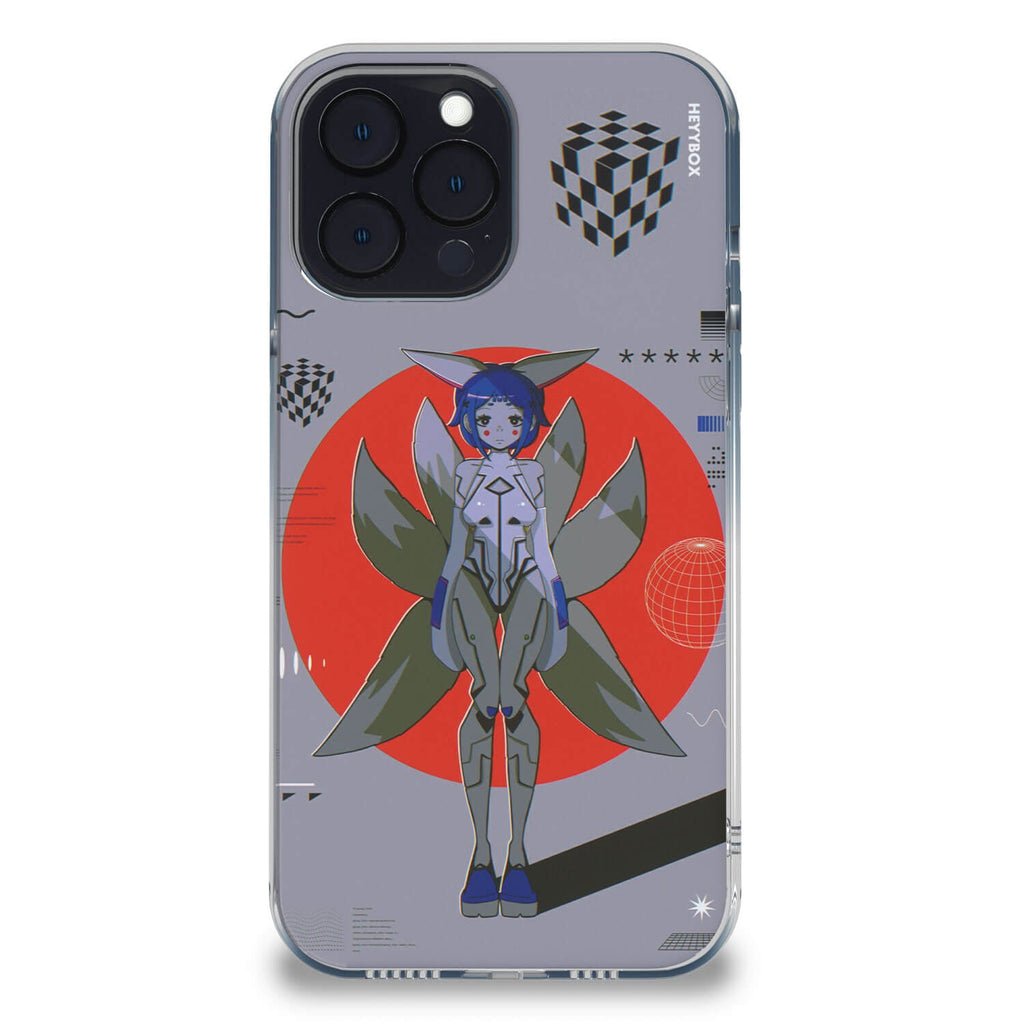 Ninetales Girl RGB Case for iPhone - HeyyBox - Artist - Mechibaz - RGB Phone Cases