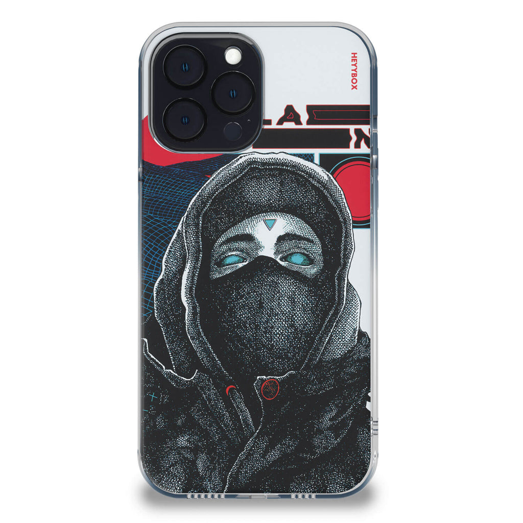 Vaporwave Cyberpunk Aesthetic RGB Case for iPhone - HeyyBox - Artist - OWLvision33 - RGB Phone Cases