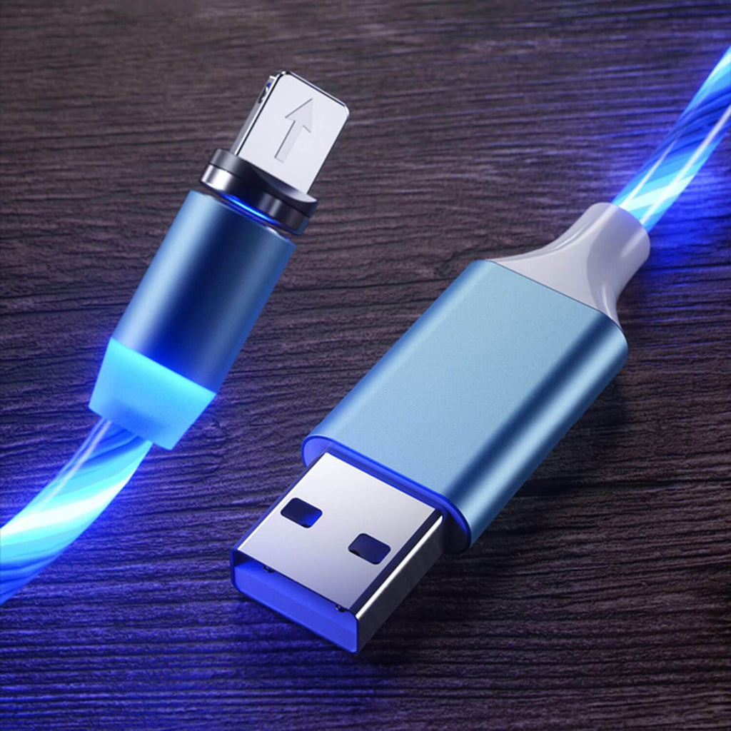 Pulse Glowing Cable for Multi 3 in 1 USB - HeyyBox - Artist - HeyyBox - Electronics Accessories